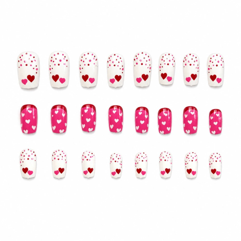 Pink Press-On Nails