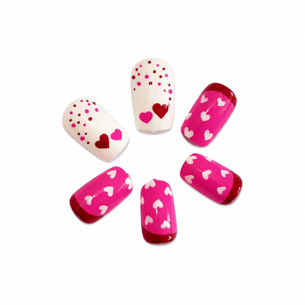 Pink Press-On Nails