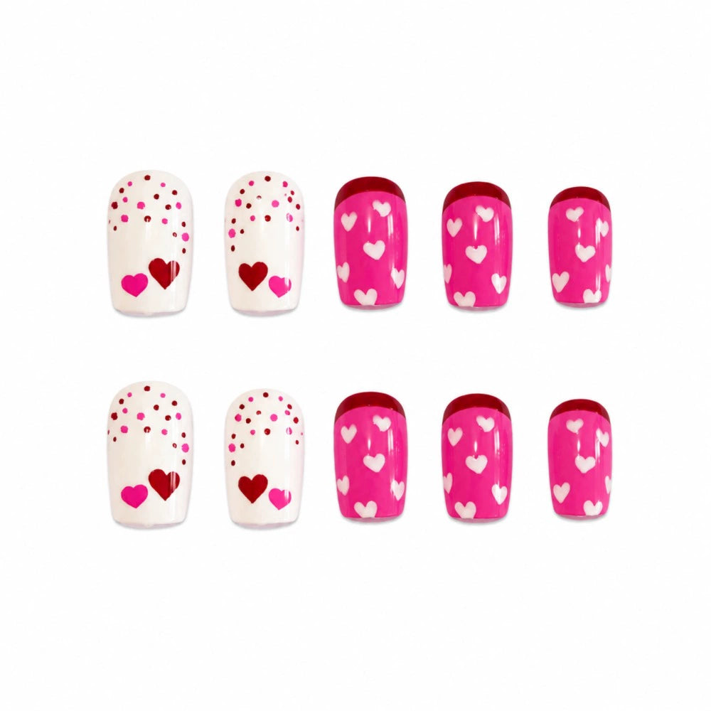 Pink Press-On Nails