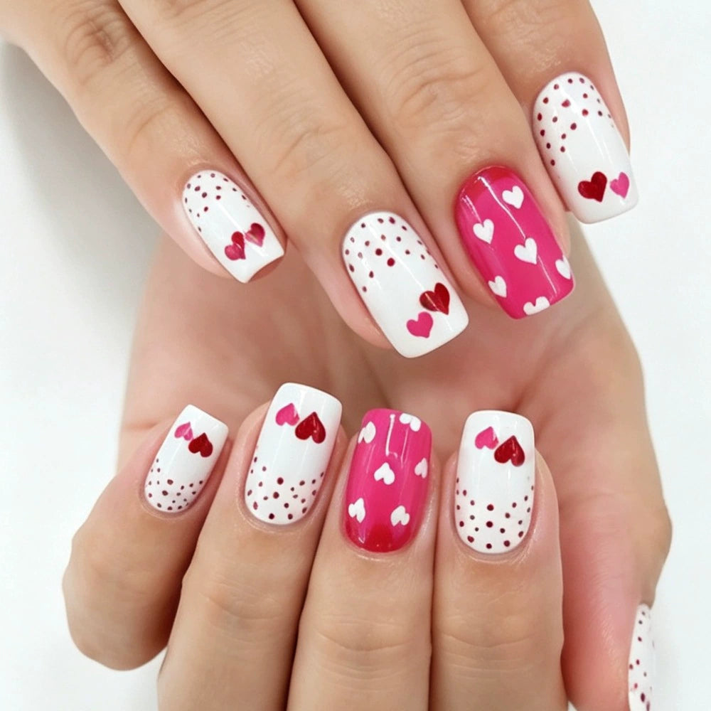 Pink Press-On Nails