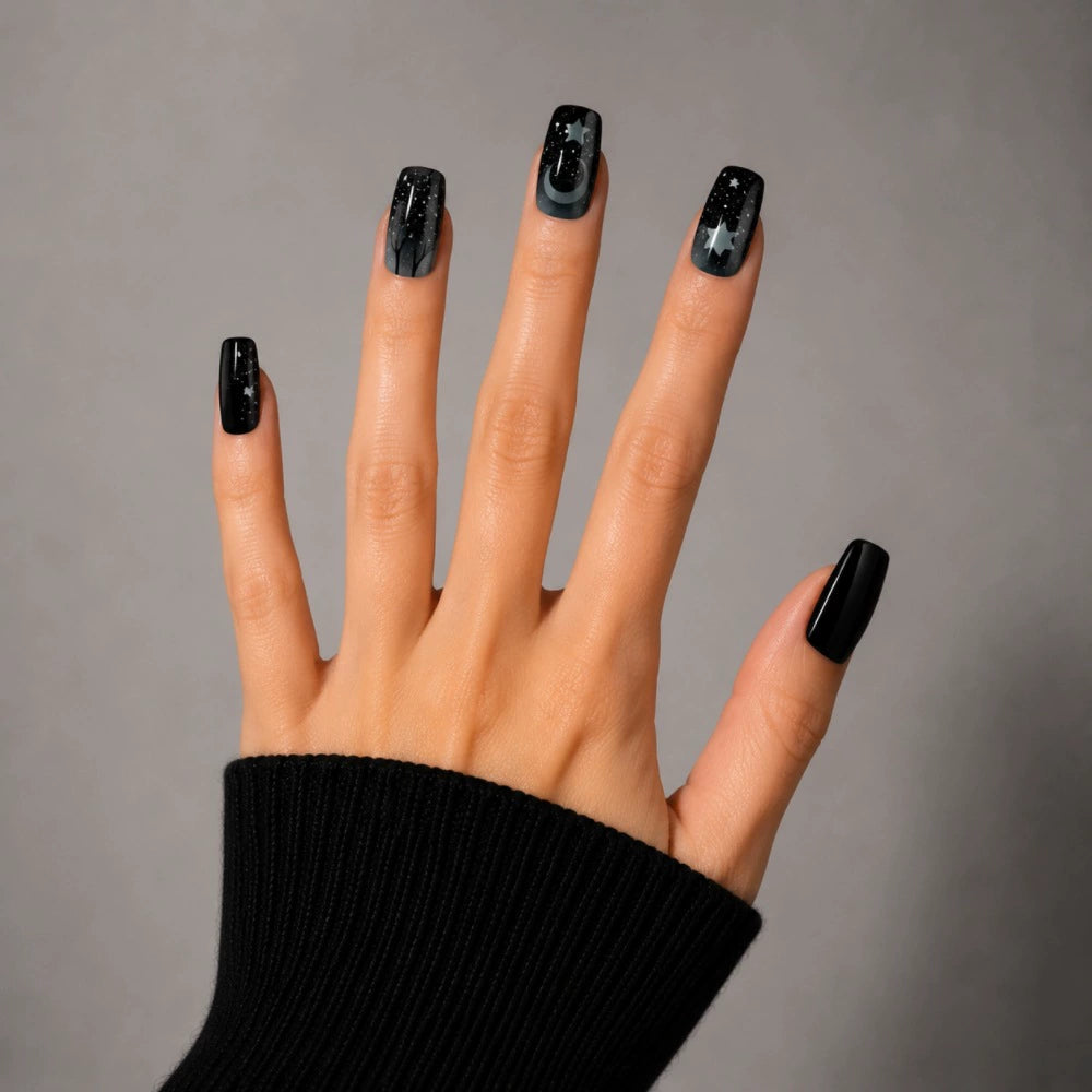 Floral Gradient Press-On Nails