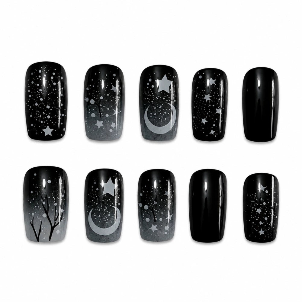 Floral Gradient Press-On Nails