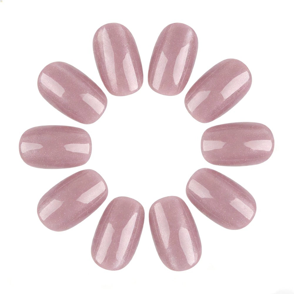 Cat Eye Short Square Press-On Nails