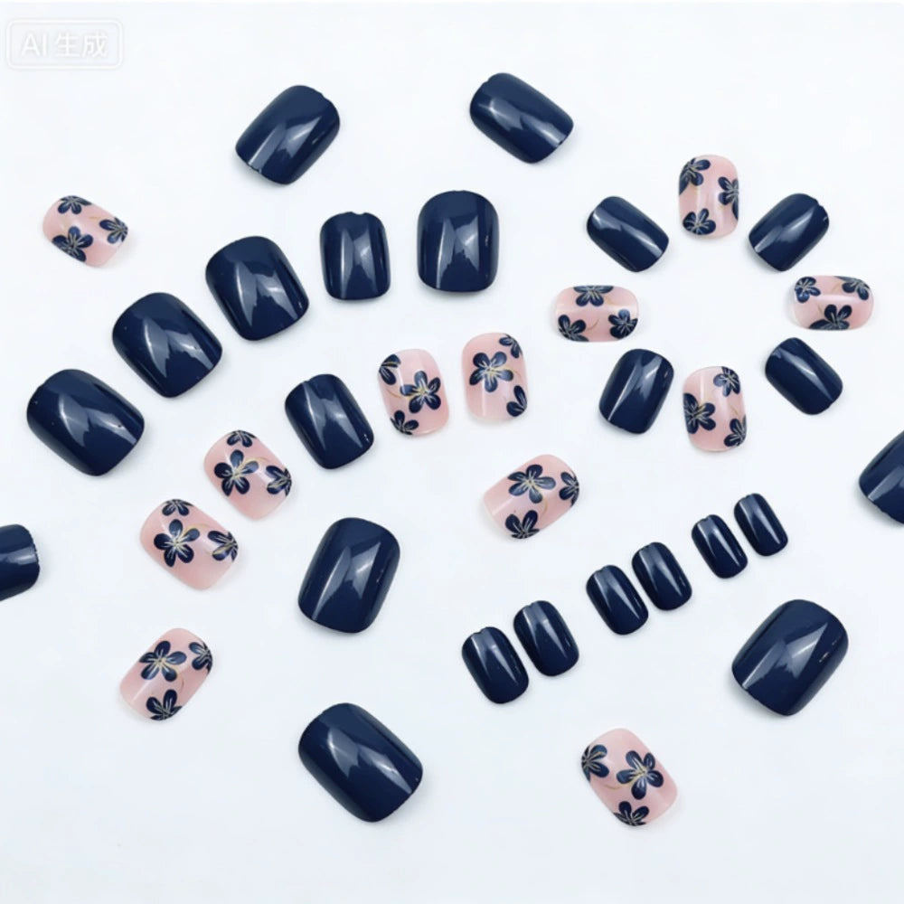 Floral Press-On Nails