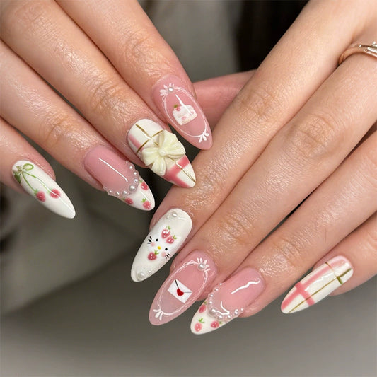 French Bow Press-On Nails