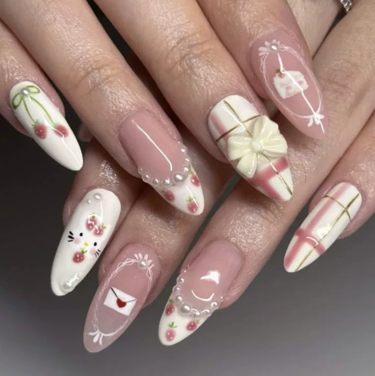 French Bow Press-On Nails