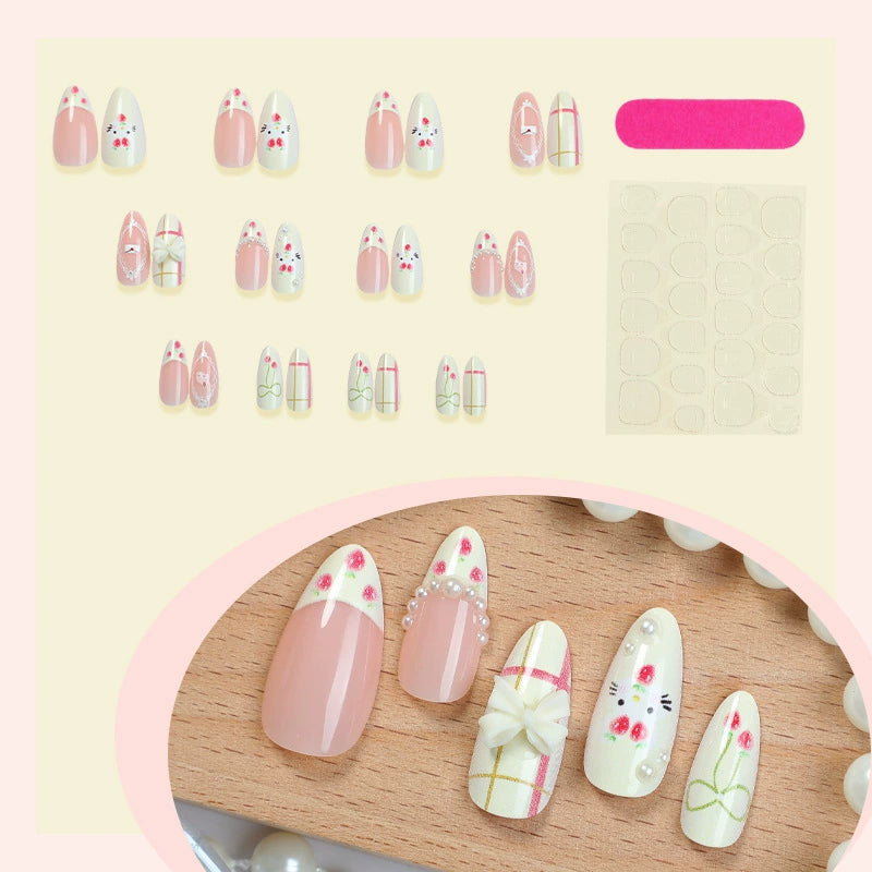 French Bow Press-On Nails
