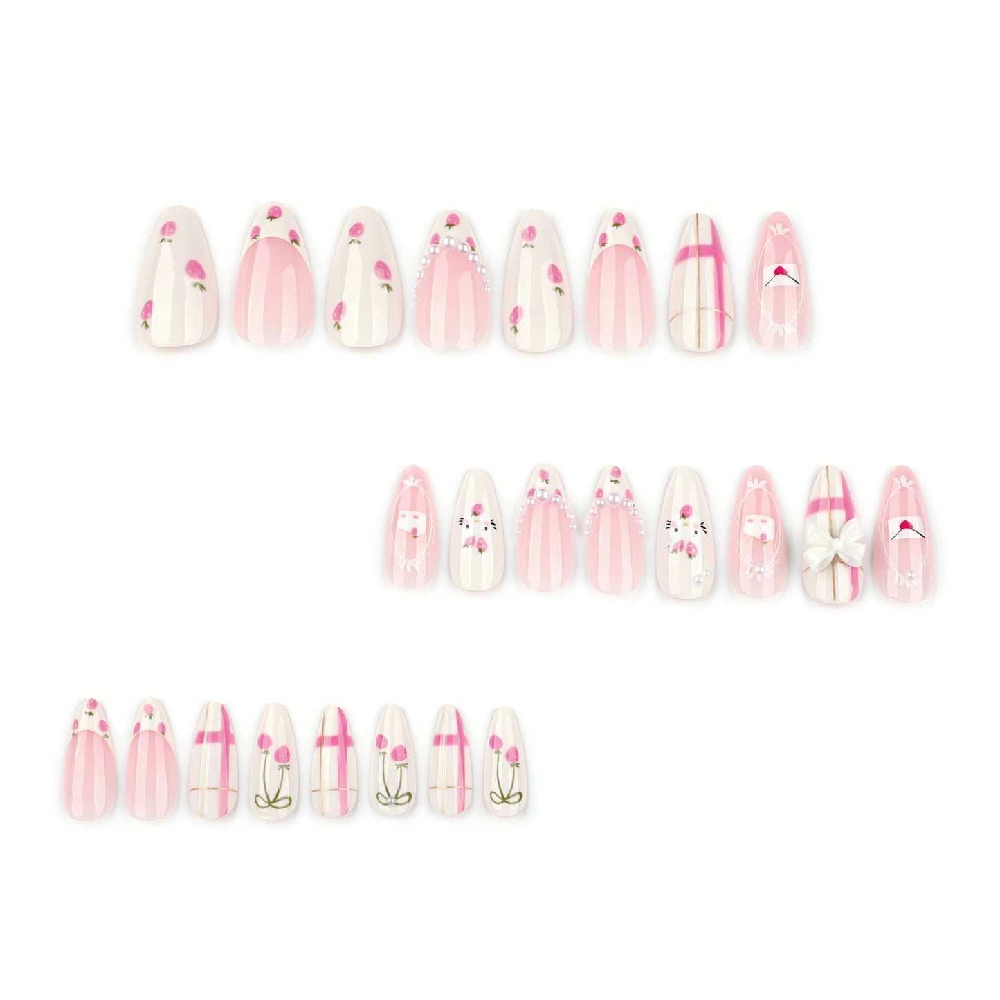 French Bow Press-On Nails