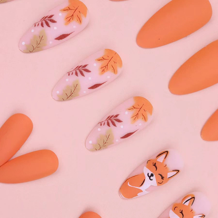White Press-On Nails