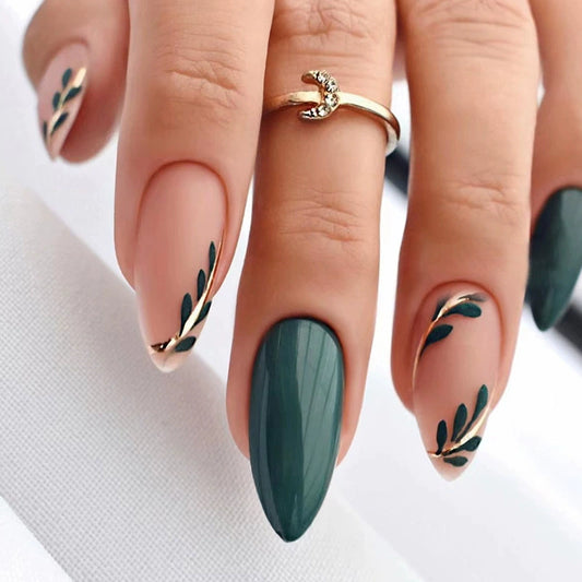 White Press-On Nails