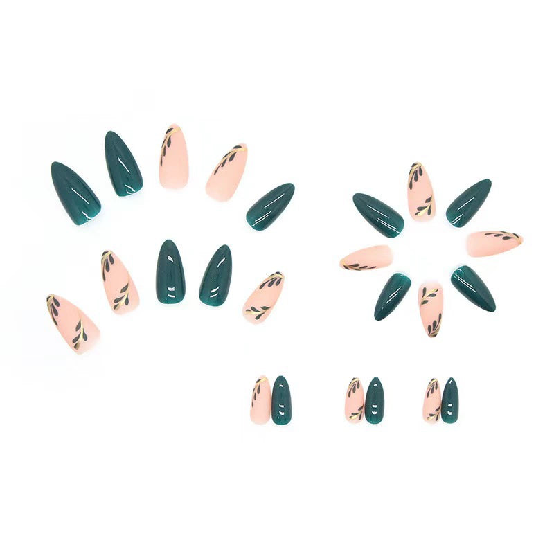 White Press-On Nails