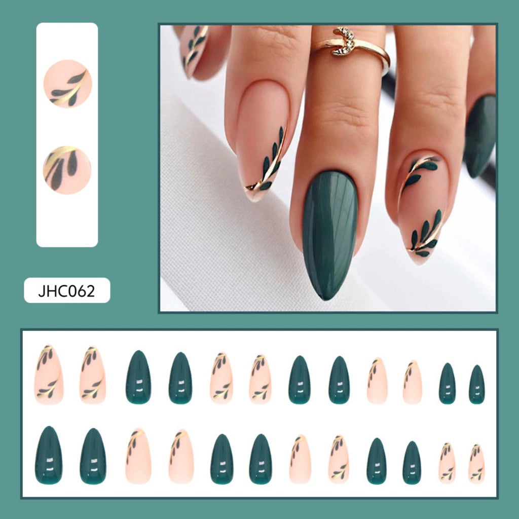 White Press-On Nails